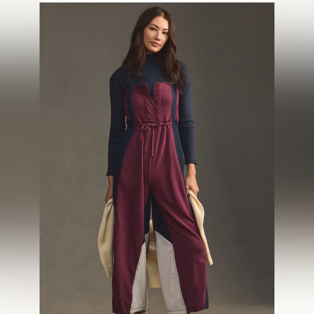 Daily Practice by Anthropologie Utility Jumpsuit, Sz XL